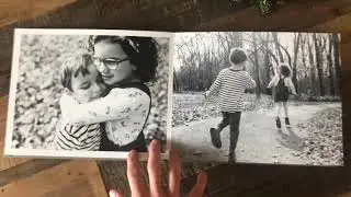 Custom Linen Photo Book