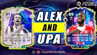 5⭐5⭐ Алессандро Дель Пьеро 91 FC Pro SBC + 3⭐3⭐ Упамекано 89 Flashback SBC | Обзор игрока FC 26