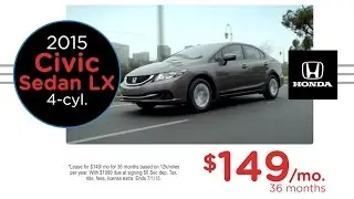 New Offers on the 2015 Honda Civic and CR-V in Greensburg, PA