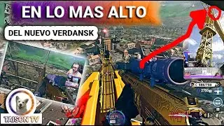 Subimos a lo mas alto del Nuevo Verdansk para que todos nos vean! Warzone