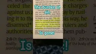 Victory over sin. #jesus #freedom #god #holyspirit #shortvideo #cross #short #bibleverse #christian