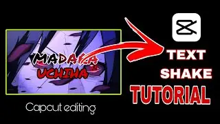 Text Shake tutorial in Capcut app || Capcut text editing|| Text editing