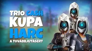 HARC A TOVÁBBJUTÁSÉRT! | HÉTVÉGI TRIO NAGYVERSENY (Fortnite Battle Royale)