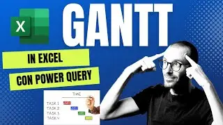 Gantt in Excel con Power Query