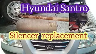 Hyundai santro silencer replacement