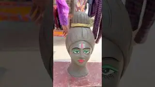 har har mahadev/ mahashivratri murti making #shortsvideo #shortsfeed #art #shivmurti