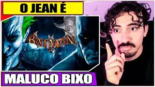 MELHORES MOMENTOS BATMAN ARKHAM ASYLUM JF | Leozin React