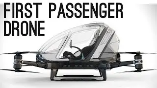 The Ehang 184: Chinese Company Unveils Passenger Drone Prototype