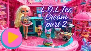 Бургер или мороженое? Распаковка. Часть 2. Burger or ice cream? Part 2. Doll unpacking.