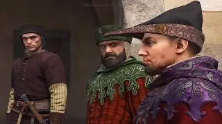 Defend Sword master Menhard from Kumel (All Speech Options) - Kingdom Come Deliverance 2