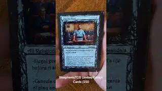 The First 2 Limited Edition Blasphemy TCG Cards