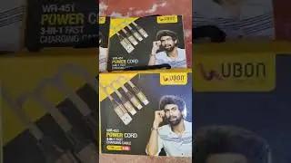 Ubon Data cable review | ubon mobile accessories Karol bagh delhi | saharanpur mobile market