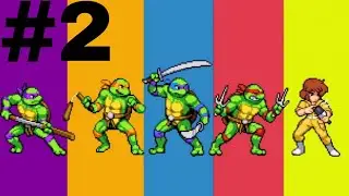 Las tortugas ninjas Shredder's Revenge | parte 2