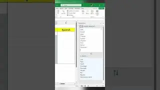 Translate English to Any Language in Excel! #shortsvideo #trendingshorts #excel #exceltips #short