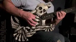 George Lynch Bones Guitar Shred Session