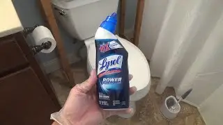 LYSOL POWER TOILET BOWL CLEANER CUSTOMER REVIEW AND HOW TO USE DEMONSTRATION PRODUCT REVIEWS