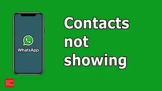 Contacts not showing in WhatsApp | One of the contacts not appearing in WhatsApp (Android)
