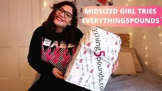 Midsized girl tests Everything5pounds!