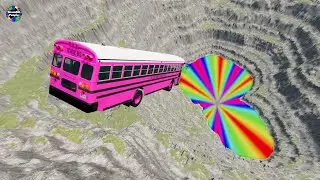 BeamNG.Drive - Leap Of Death Car Jumps and Falls Crashes #88