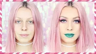 ZELENÉ RTY Makeup Tutoriál | VÁNOCE S ANY