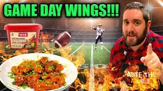 The One Wing Recipe You NEED for the Big Game | Sweet & Spicy Korean Inspired Chicken Wings