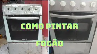 Como pintar fogão enferrujado