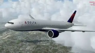 Prepar3dv3 Delta Airlines Departure from Atlanta Intl Airport: OPS #p3dtutorial #delta #p3d #atlanta