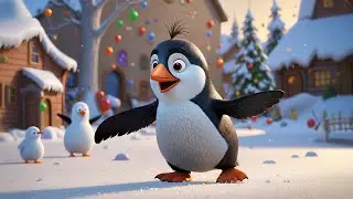 The Penguin Who Played the Banjo 🐧🎵 | Funny Nursery Rhymes Songs for Kids & Toddlers