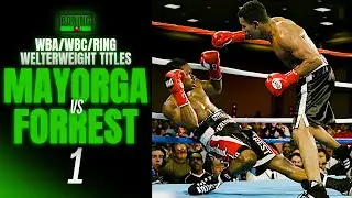 Ricardo Mayorga vs Vernon Forrest 1 | Full Fight | WBA/WBC/RING WW Titles | HBO Boxing | 25/1/2003