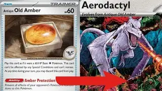 ⛏️&Aacute;MBAR 🦖🦅AERODACTYL  Pokemon TCG Live Standard