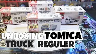 MENU KITA HARI INI UNBOXING REVIEW MAINAN TRUCK-TRUCKAN TOMICA REGULER #mainantruk#tomica#unboxing