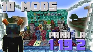 Top 10 MODS INCREIBLES Que MEJORAN el SURVIVAL para Minecraft 1.19.2 FORGE - FABRIC  2022