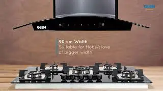 Glen Auto Clean Chimney 6060 BL AC 60 см с датчиком движения, расход воздуха 1050 м3/ч