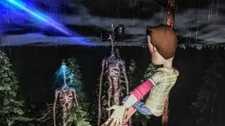I Built a ClubHouse to Escape Siren Head and Light Head in Gmod! (Garry's Mod Multiplayer Gameplay)
