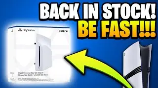 PS5 PRO DISC DRIVE IS BACK IN STOCK! HURRY UP BEFORE SCALPERS BUY THEM ALL! ACT FAST