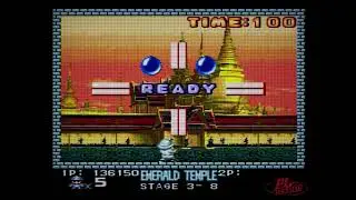 ポンピング・ワールド / Pomping World (Buster Bros.) [PCE CD-ROM&sup2;] Real Hardware (実機) プレイ映像