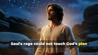 King Saul's Jealousy and rage: David's Narrow escape