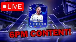 EA FC 25 LIVE 6PM CONTENT STREAM! WAXING FORFEIT! (VERTICAL) DIVISION RIVAL REWARD! RTTK TEAM 2 SOON