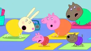 Peppa Pigs Yoga Class Lessons 🐷 🧘&zwj;♀️ Adventures With Peppa Pig