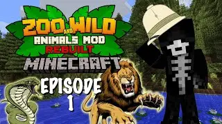 Minecraft SMP: Zoo and Wild Animal (ZAWA) Mod - EP1 - Snakes on Snakes