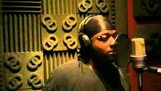 Edgar Dickey recording hooks at Solar Sound Studios for Hip Hop Artist New Atlanta