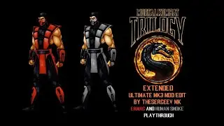 [MORTAL MUGEN WEEK] MK Trilogy Extended (MKTX) - UMK3 Mod/Edit by TheSergeev MK - Gameplay Part 2