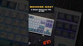 Mchose GX87 the best aluminium keyboard under 90 Dollars #pcgaming #keyboard #tech
