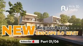Enscape on Revit | Tutorial part 01/06 - Display operations and settings