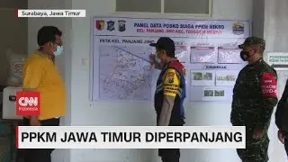 PPKM Jawa Timur Diperpanjang Hingga 8 Maret