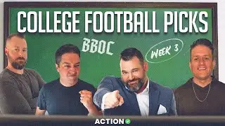 Big Bets On Campus LIVE For College Football Week 3 Picks!