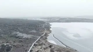 Fast-Paced Aerial Tour of V&iacute;filssta&eth;avatn Winter Snow 2025 &ndash; Stunning Iceland Landscapes