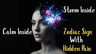 Calm Outside, Storm Inside | Zodiac Signs with Hidden Pain and Deep Emotions