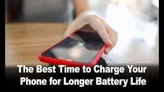 The Best Time to Charge Your Phone for a Longer Battery Life 🔋📱 | Quick Tech Tip!