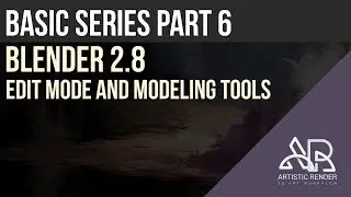 Blender 2.8 basics part 6 - Edit mode and modeling tools